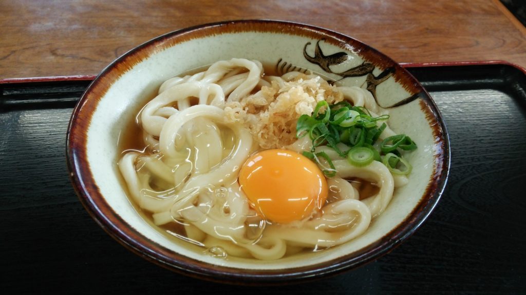 めんつゆうどんレシピ