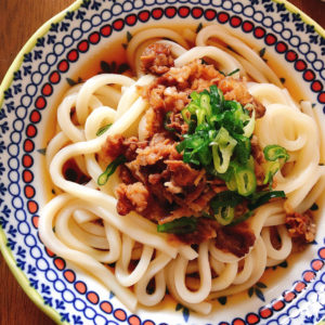 ぶっかけうどん 肉うどんの作り方